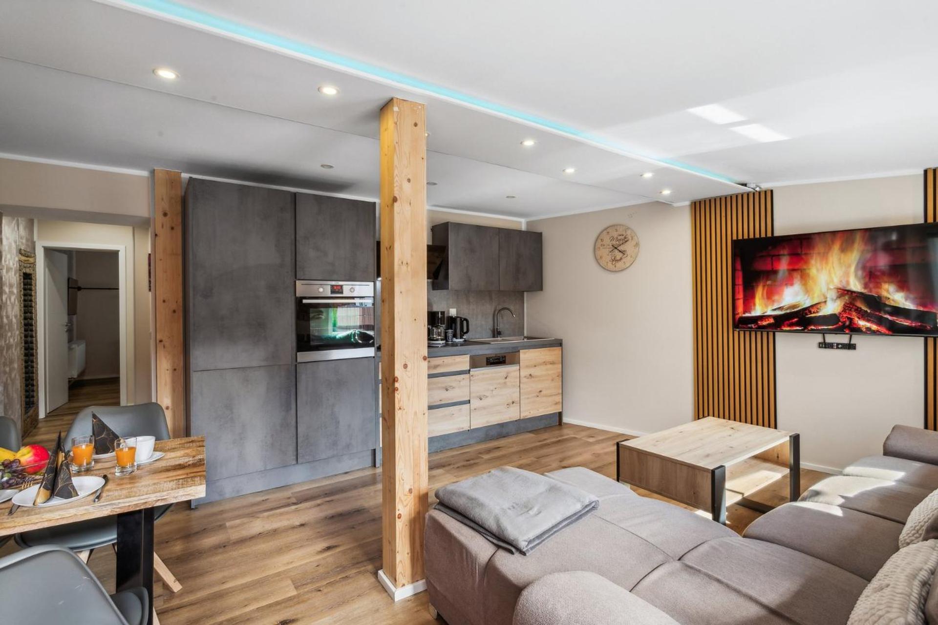 Apartment Harzlounge Center Thale - Grill & Garden Bagian luar foto