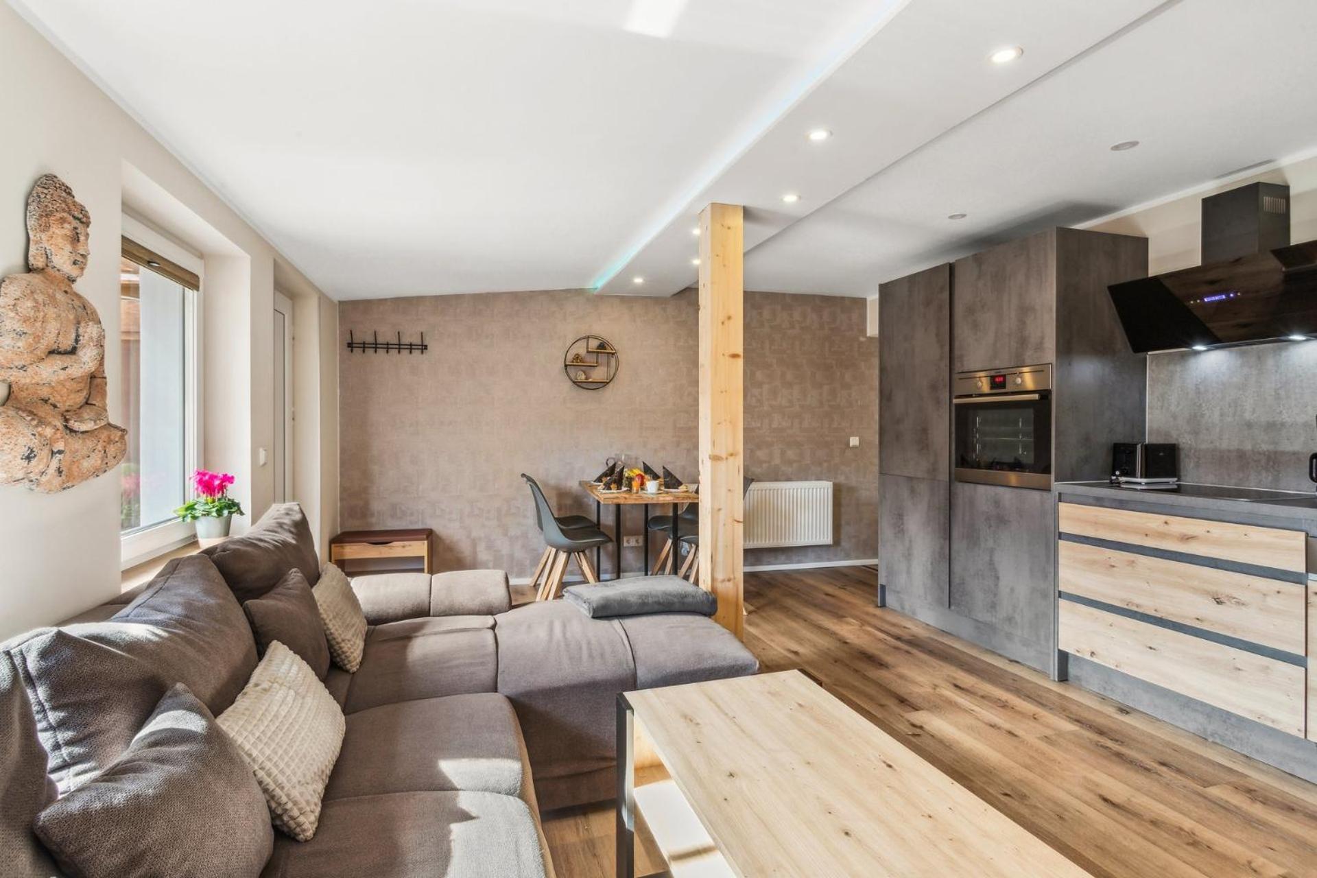 Apartment Harzlounge Center Thale - Grill & Garden Bagian luar foto