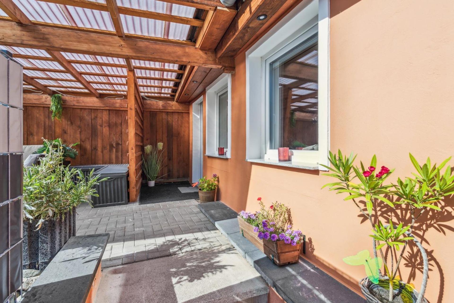 Apartment Harzlounge Center Thale - Grill & Garden Bagian luar foto
