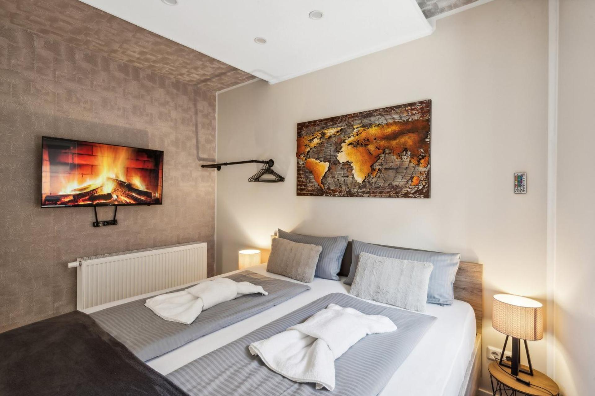 Apartment Harzlounge Center Thale - Grill & Garden Bagian luar foto
