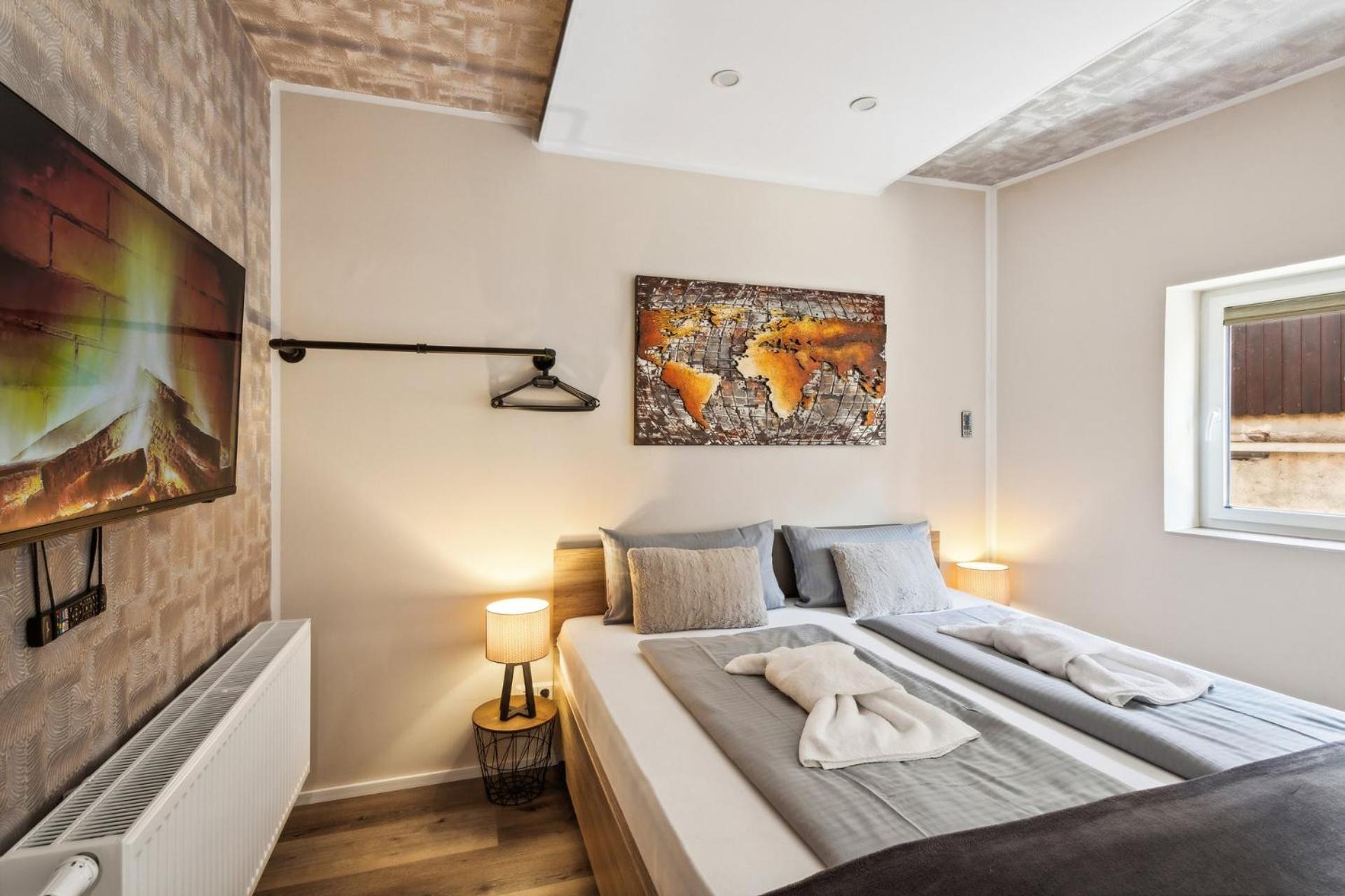 Apartment Harzlounge Center Thale - Grill & Garden Bagian luar foto