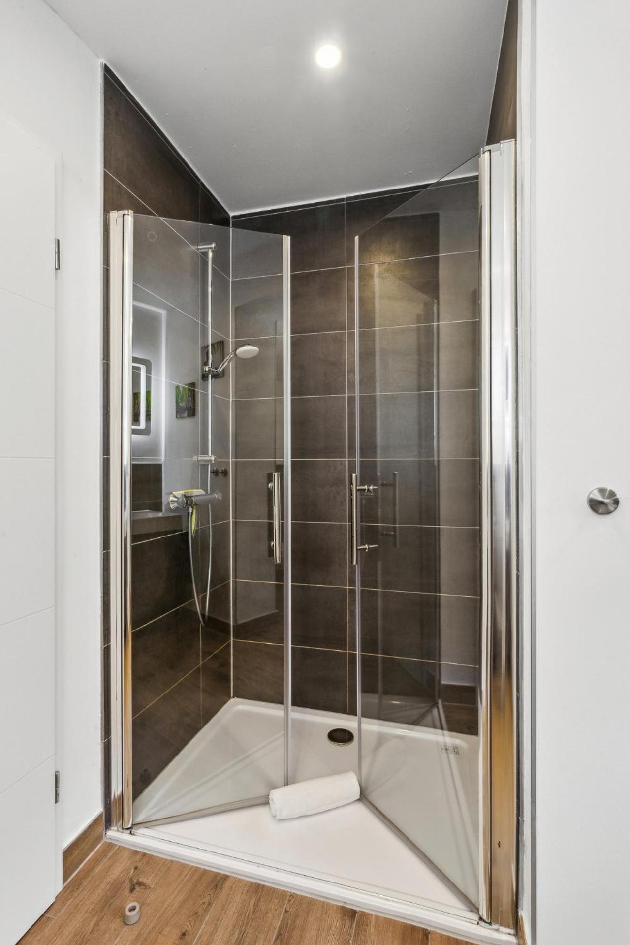Apartment Harzlounge Center Thale - Grill & Garden Bagian luar foto